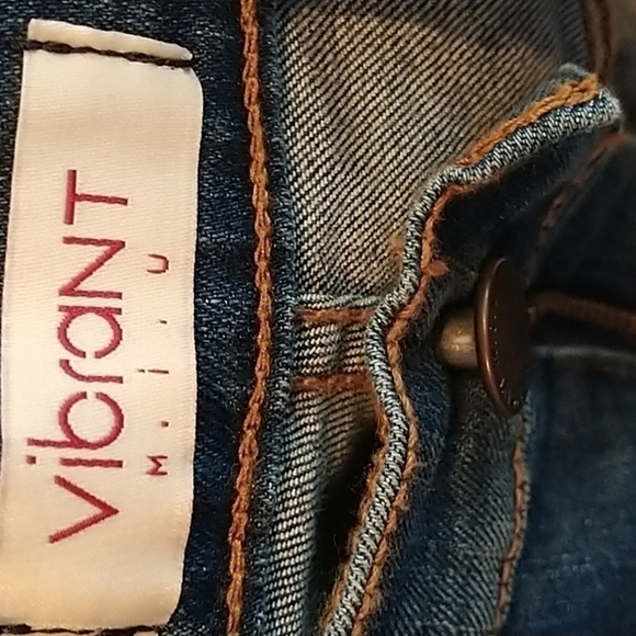 VIBRANT m.i.u., Destroyed Denim Jeans with Raw Hem 3(W25) - Picture 14 of 15